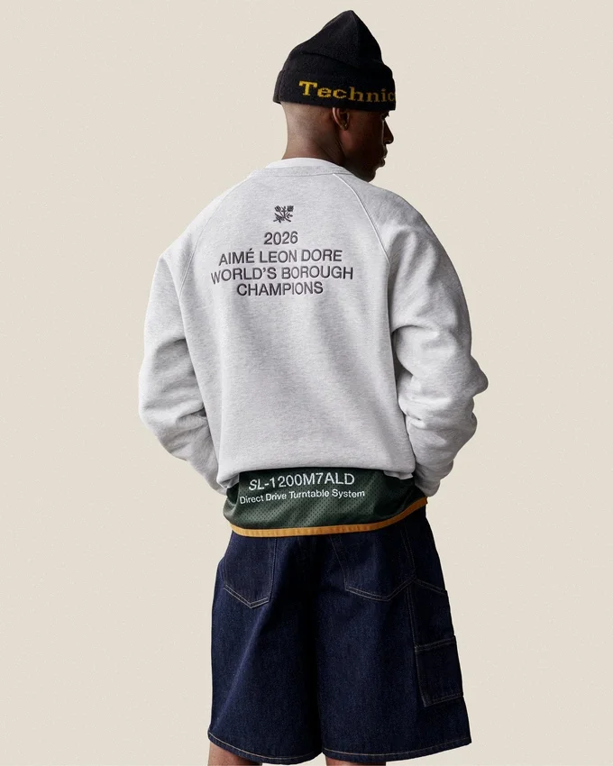 ALD / Technics Sweat à col rond « World Champions »