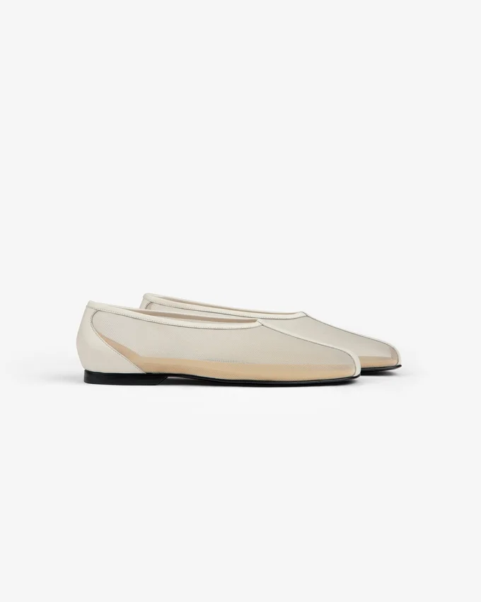 Ballerines en maille