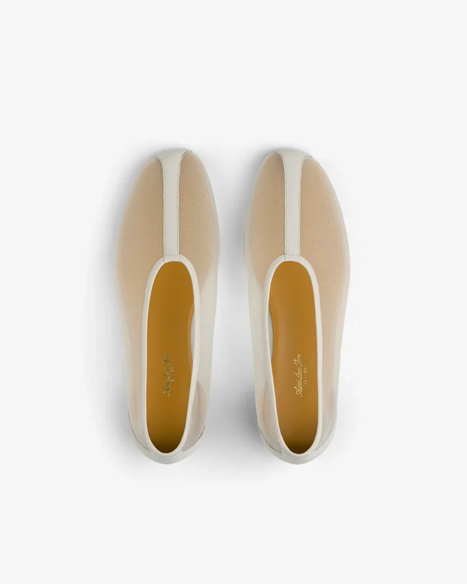 Ballerines en maille
