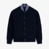 Blouson aviateur réversible en maille
