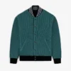 Blouson aviateur réversible en maille