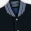 Blouson aviateur réversible en maille