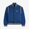 Blouson aviateur réversible en maille