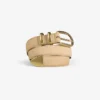 Ceinture en nubuck gaufré croco