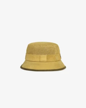 Chapeau bob en daim perforé