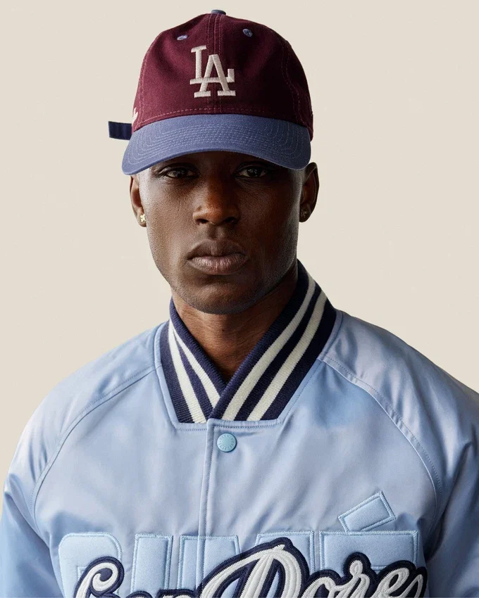 Chapeau de baseball ALD / LA Dodgers à blocs de couleur
