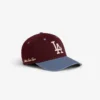 Chapeau de baseball ALD / LA Dodgers à blocs de couleur