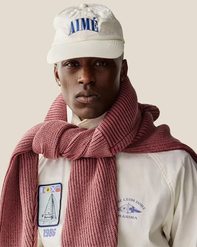 Chapeau en nylon froissé