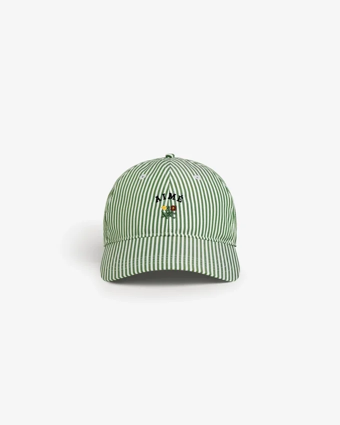 Chapeau à rayures avec logo « Crest »