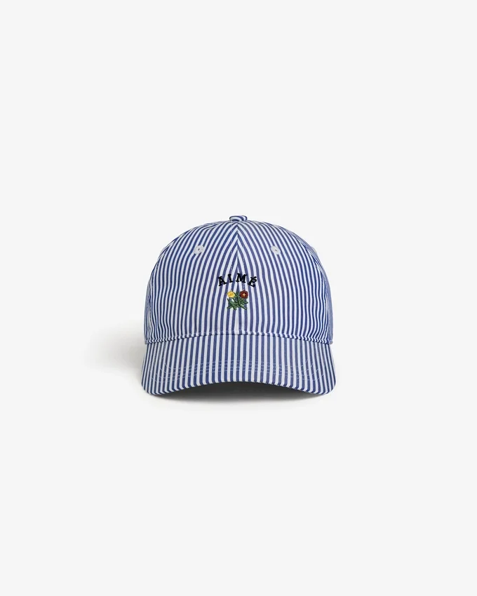Chapeau à rayures avec logo « Crest »