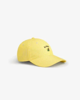 Chapeau à rayures avec logo « Crest »