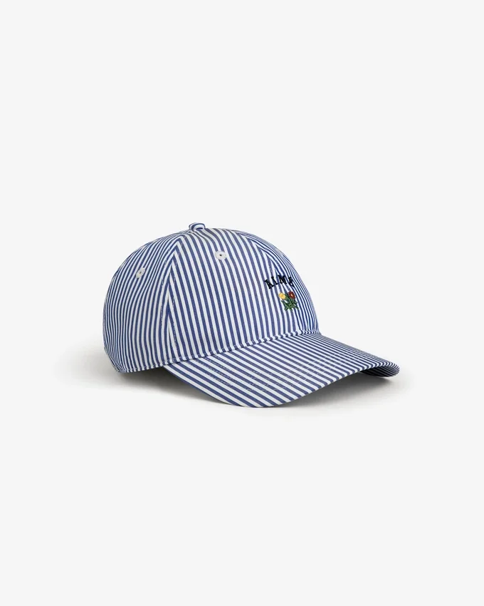 Chapeau à rayures avec logo « Crest »