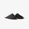 Chaussons de voyage en cuir