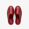 Chaussons de voyage en cuir
