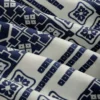 Chemise boutonnée à motif mosaïque