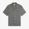 Chemise décontractée en jacquard