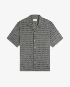 Chemise décontractée en jacquard