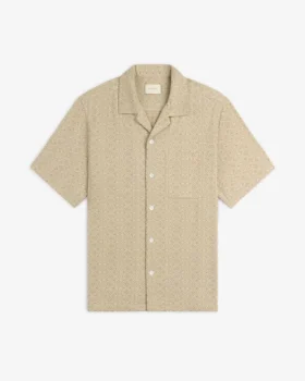 Chemise décontractée en jacquard