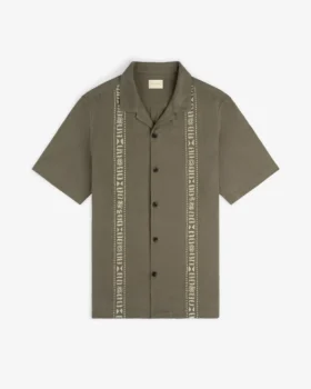 Chemise décontractée en mélange de lin