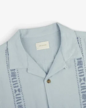 Chemise décontractée en mélange de lin
