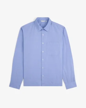 Chemise décontractée en popeline