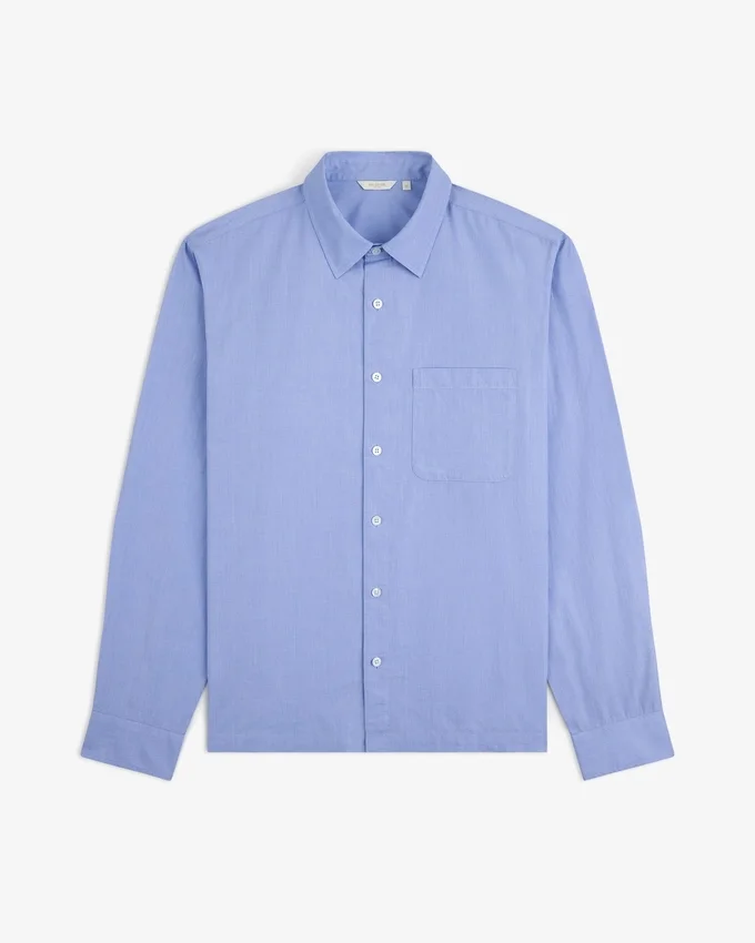 Chemise décontractée en popeline