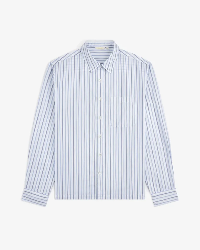 Chemise décontractée en popeline