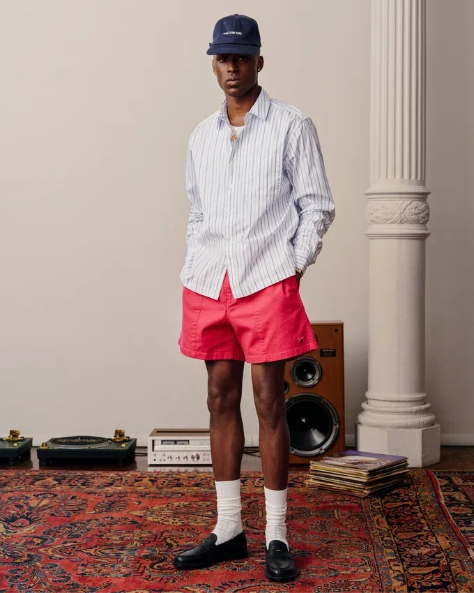 Chemise décontractée en popeline
