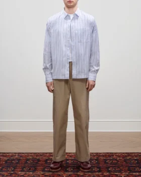 Chemise décontractée en popeline