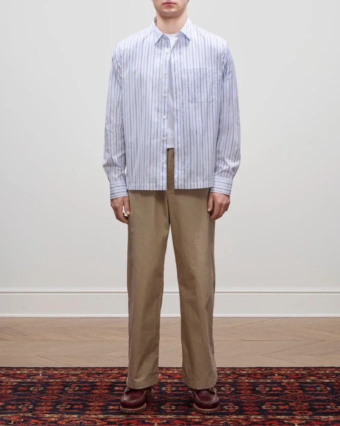 Pantalon ample en coton