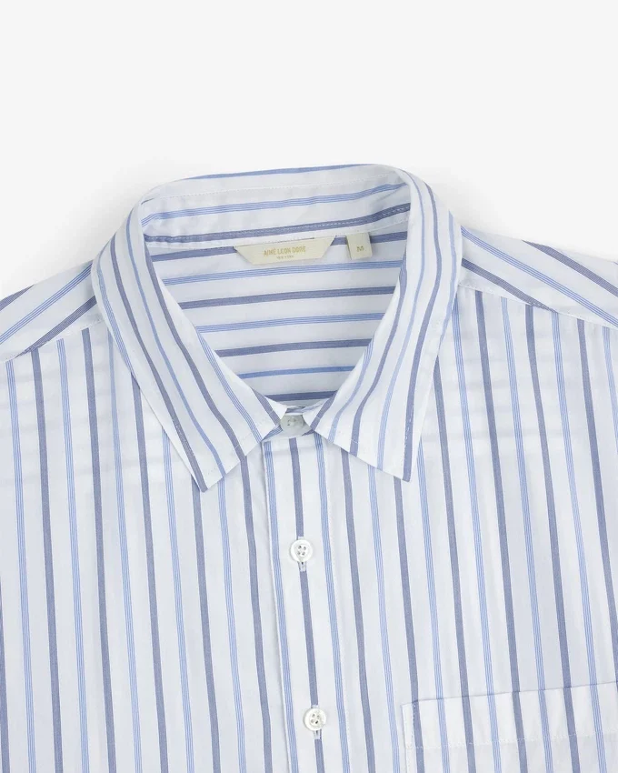 Chemise décontractée en popeline