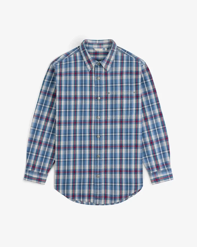 Chemise de travail à carreaux