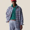 Chemise de travail à carreaux