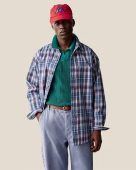 Chemise de travail à carreaux