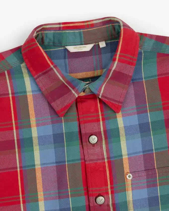 Chemise de travail à carreaux