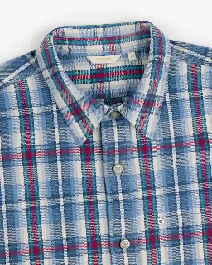 Chemise de travail à carreaux