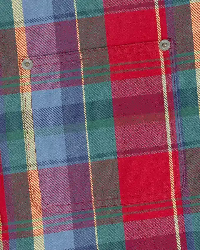 Chemise de travail à carreaux