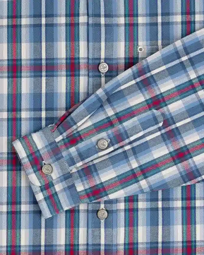 Chemise de travail à carreaux