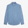 Chemise en chambray avec écusson