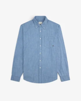 Chemise en chambray avec écusson