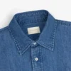 Chemise en chambray avec écusson