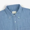 Chemise en chambray avec écusson