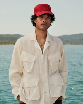 Chemise en maille « Jungle »