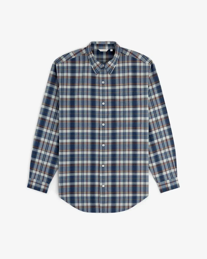 Chemise Madras délavée