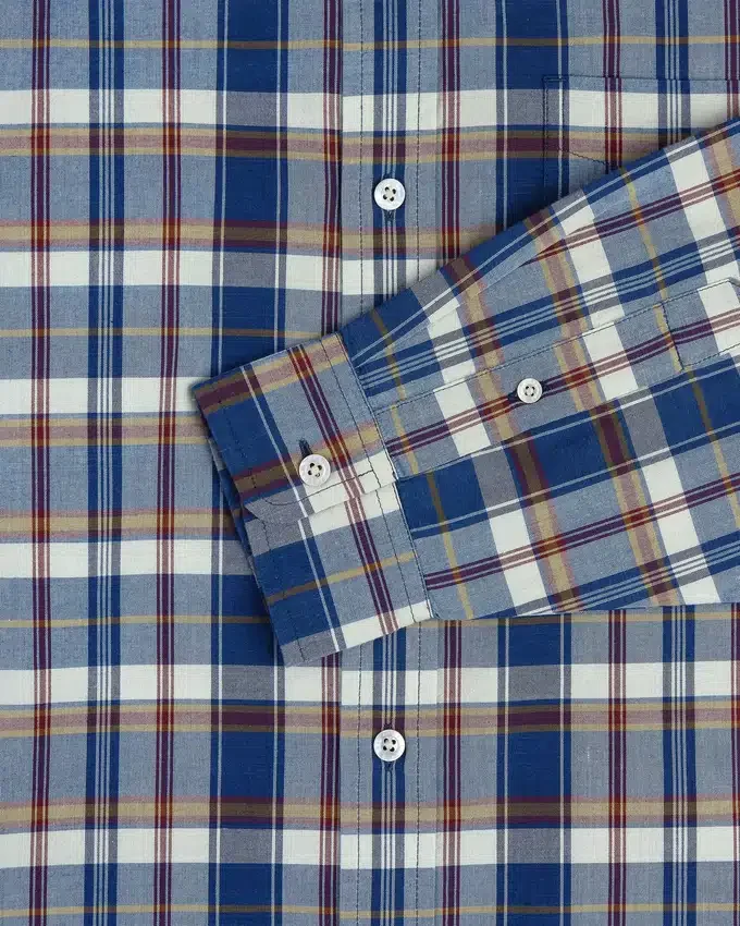 Chemise Madras délavée