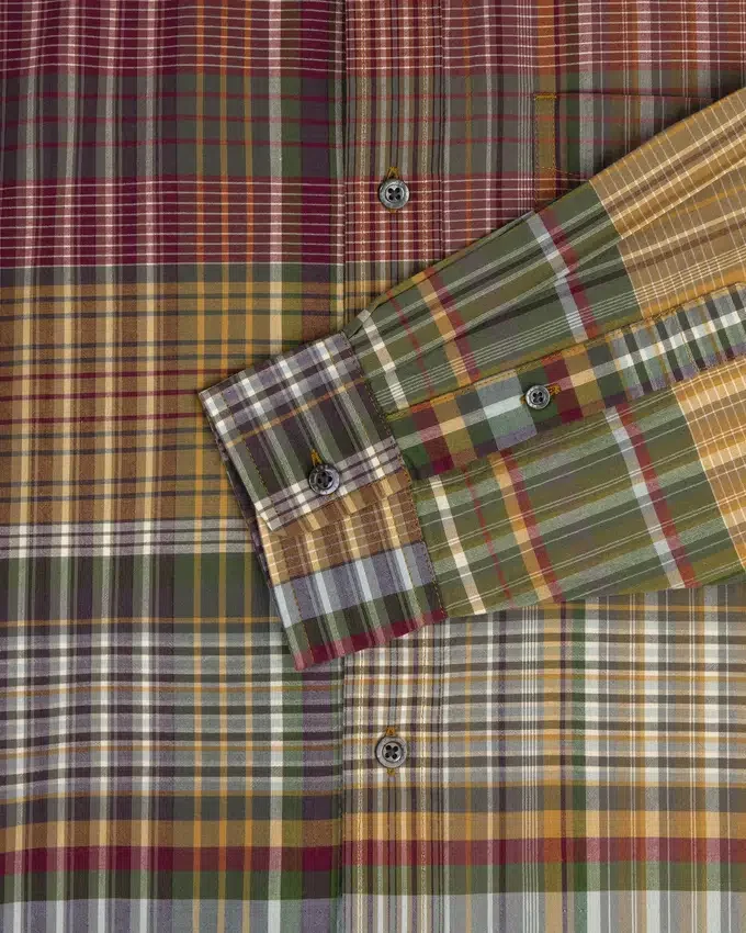 Chemise Madras délavée