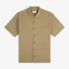 Chemise à manches courtes en seersucker
