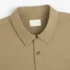 Chemise à manches courtes en seersucker