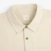 Chemise à manches courtes en seersucker