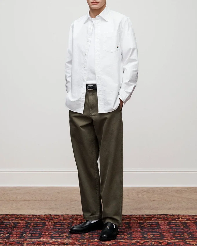 Chemise Oxford « Crest »